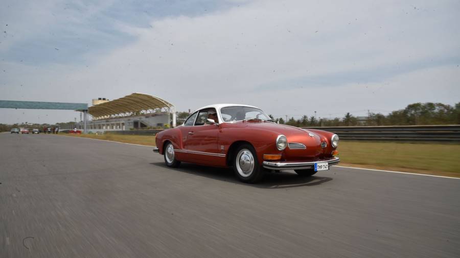 Classic Track Day with a 1963 Fiat 1200 Spider and 1972 Volkswagen Karmann Ghia