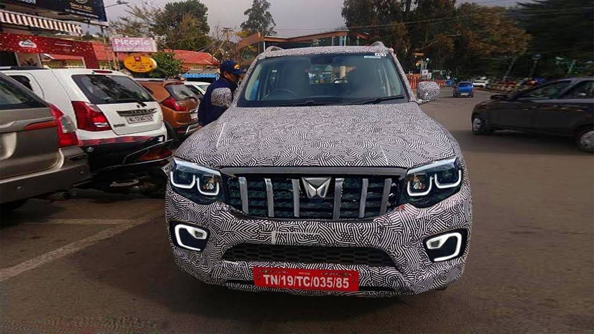 2022 Mahindra Scorpio-N facelift SUV to get new taillight. Here's how it  looks | HT Auto
