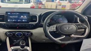 Upcoming 2022 Hyundai Venue interiors leaked