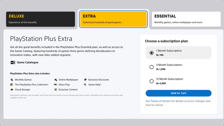 This is what more the Deluxe tier is offering compared to Extra tier in  India. Deluxe tier is the top tier in regions without PS Plus Premium. :  r/PlayStationPlus