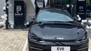 Kia India launches India's fastest charger at 150 kWh in Gurgaon