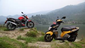 TVS Raider 125 and Ntorq ride in Nepal: Serenity and Serendipity