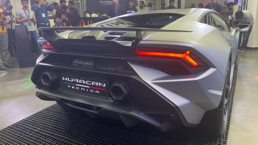 Lamborghini Huracan Tecnica India Launch Price Rs. 4.04 Crore