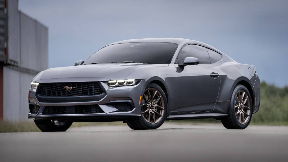 2024 Ford Mustang unveiled with new interiors and 'electronic drift