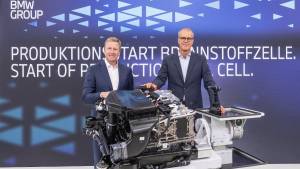 BMW iX5 Hydrogen fuel cells production commences