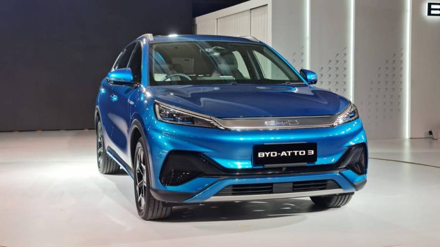 BYD Atto 3 electric SUV unveiled in India - Overdrive