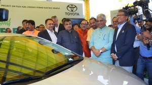 Toyota launch first of its kind Flexi-Fuel Strong Hybrid Electric Vehicles (FFV-SHEV) project in India