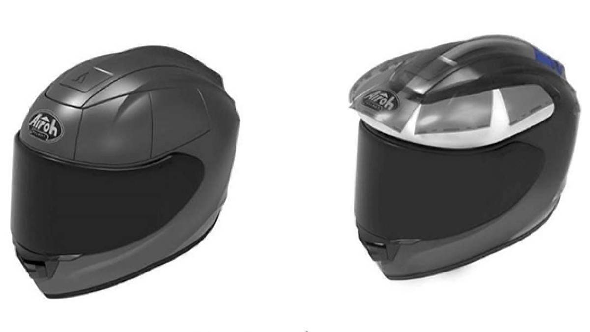 Airoh reveals world's first airbag helmet - Overdrive
