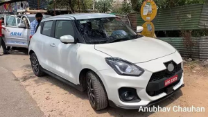 Maruti Suzuki Swift Sport Spotted testing for ADAS in India