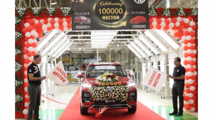 MG Hector reaches 1 lakh unit milestone with next-gen model set to debut