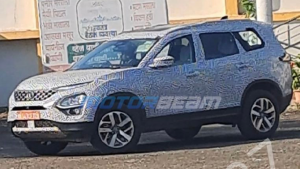 Tata Safari facelift spotted testing and expected to receive ADAS features