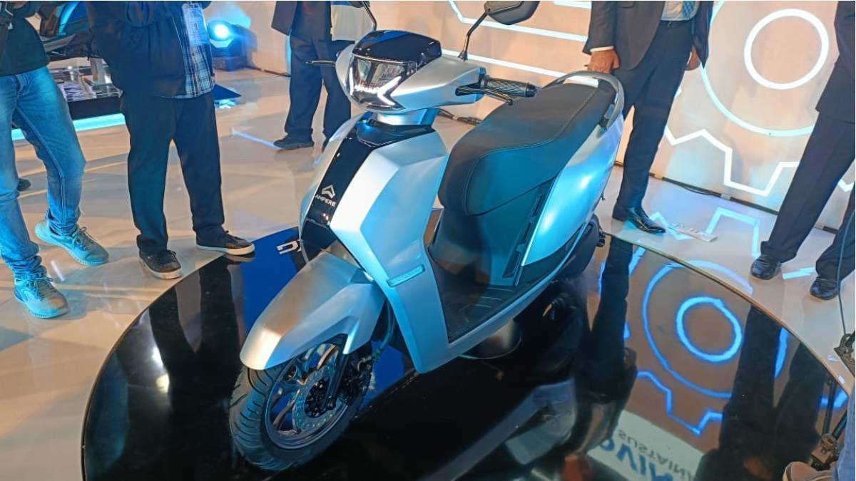 2023 Auto Expo: Ampere showcases Ampere Primus and two new electric scooters