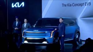 Auto Expo 2023: Kia EV9 concept showcased