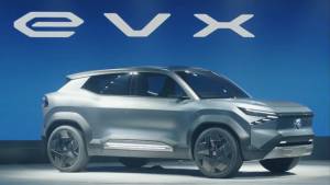 Maruti Suzuki 'eVX' concept showcased at the Auto Expo 2023