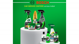 Turtle Wax and Bosch Car Services team up in India