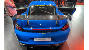 Porsche Cayman GT4 RS launched at the Festival of Dreams