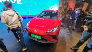 MG4 EV unveiled at Auto Expo 2023