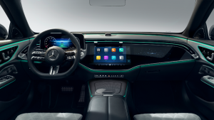 Mercedes-Benz previews MBUX Superscreen of new-gen E-Class