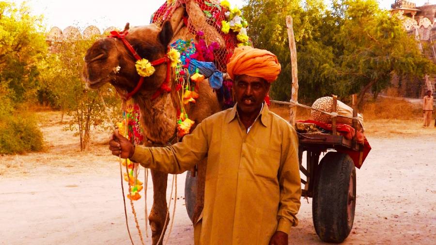Incredible India-Where Camel Carts Run on Aircraft Wheels and Tyres