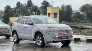 Tata Harrier facelift spotted testing with very few visual updates