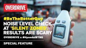 Noise Level Check at 'Silent Zones'. Results are scary | OVERDRIVE x Hyundai #BeTheBetterGuy