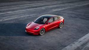 Tesla Model 3 facelift picture leaked on the internet