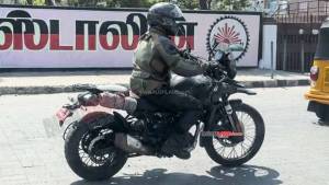 New Royal Enfield Himalayan 450 spied again
