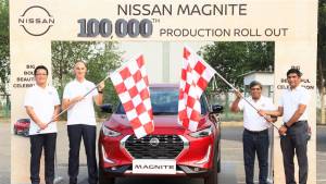 Nissan Magnite achieves one lakh unit production milestone