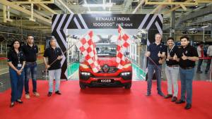 Renault India achieves a production milestone of 10,00,000 units