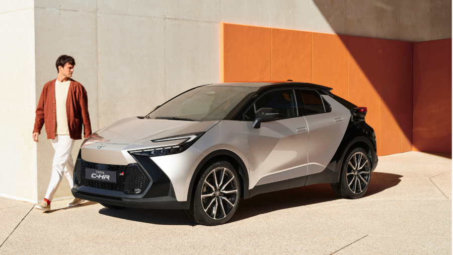 Toyota C-HR: Toyota C-HR breaks cover globally: Gets plug-in hybrid  powertrain, geofencing tech - Times of India