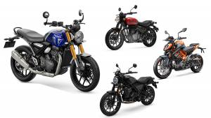 Spec comparison: Triumph Speed 400 vs Harley-Davidson X440 vs Royal Enfield Hunter 350 vs KTM 390 Duke
