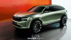 New Skoda Kodiaq exterior pictures revealed ahead of 4 Oct debut
