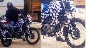 New Hero Xpulse 210 reportedly spied testing with liquid-cooled 210cc engine