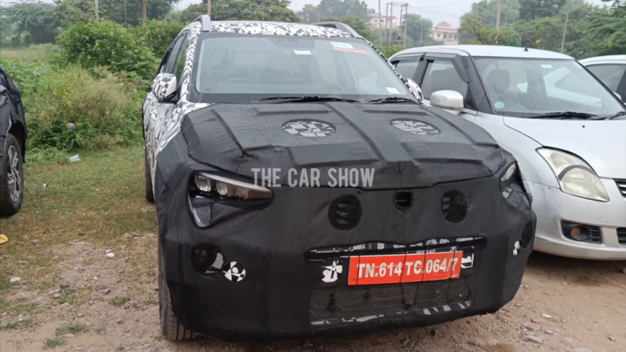 Spy shots reveal interior of the upcoming Kia Sonet facelift - Overdrive