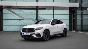 2024 Mercedes-AMG GLC Coupe makes global debut with hybrid tech