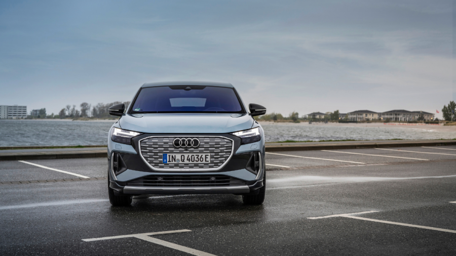 Audi starts production of its Q4 E-Tron electric crossover - CNET