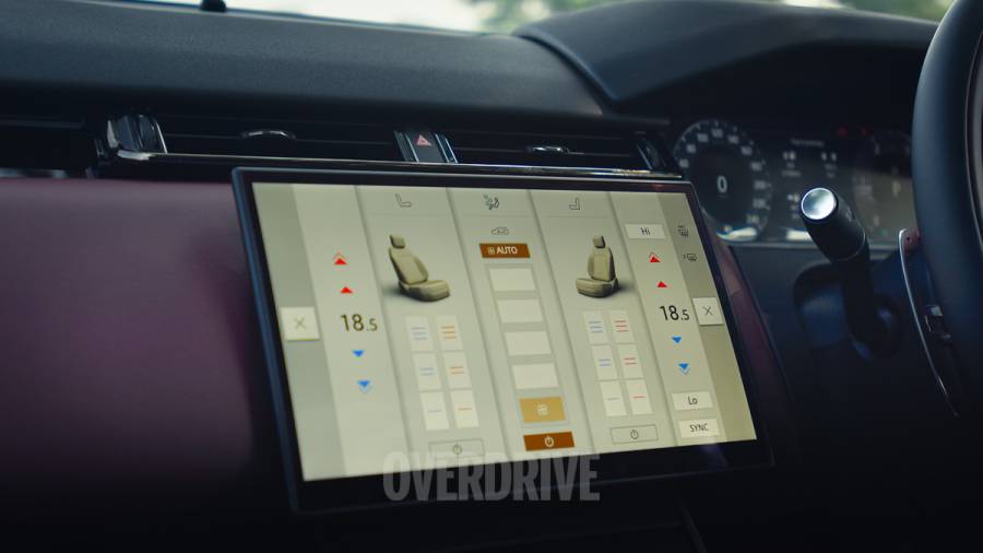 Three things that you feel inside the 2023 Range Rover