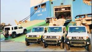 Maruti Suzuki commences exports of made-in-India Jimny 5-door