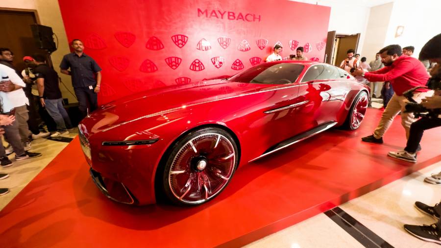 Vision Mercedes-Maybach 6 Concept To Be Showcased On October 11 In