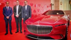 Mercedes-Maybach Vision 6 Concept Coupe showcased in India