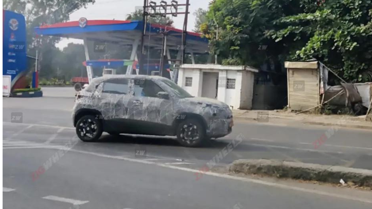 Tata Punch EV spotted testing once again; launch expected very soon