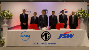 SAIC Motors and JSW announce Joint Venture to accelerate MG Motors footprint in India