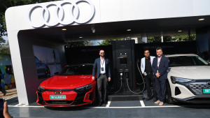 Audi sets up India's first ultra-fast charging station in Bandra Kurla Complex
