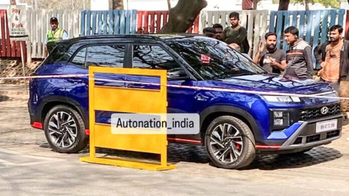 New Hyundai Creta N Line spotted ahead of India launch - Overdrive