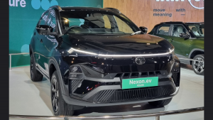 Tata Nexon EV and Safari Dark Edition debut at the 2024 Bharat Mobility Expo