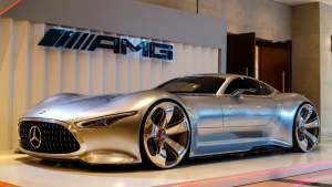 Mercedes-Benz showcases the AMG GT 6 concept car at NMACC in Mumbai